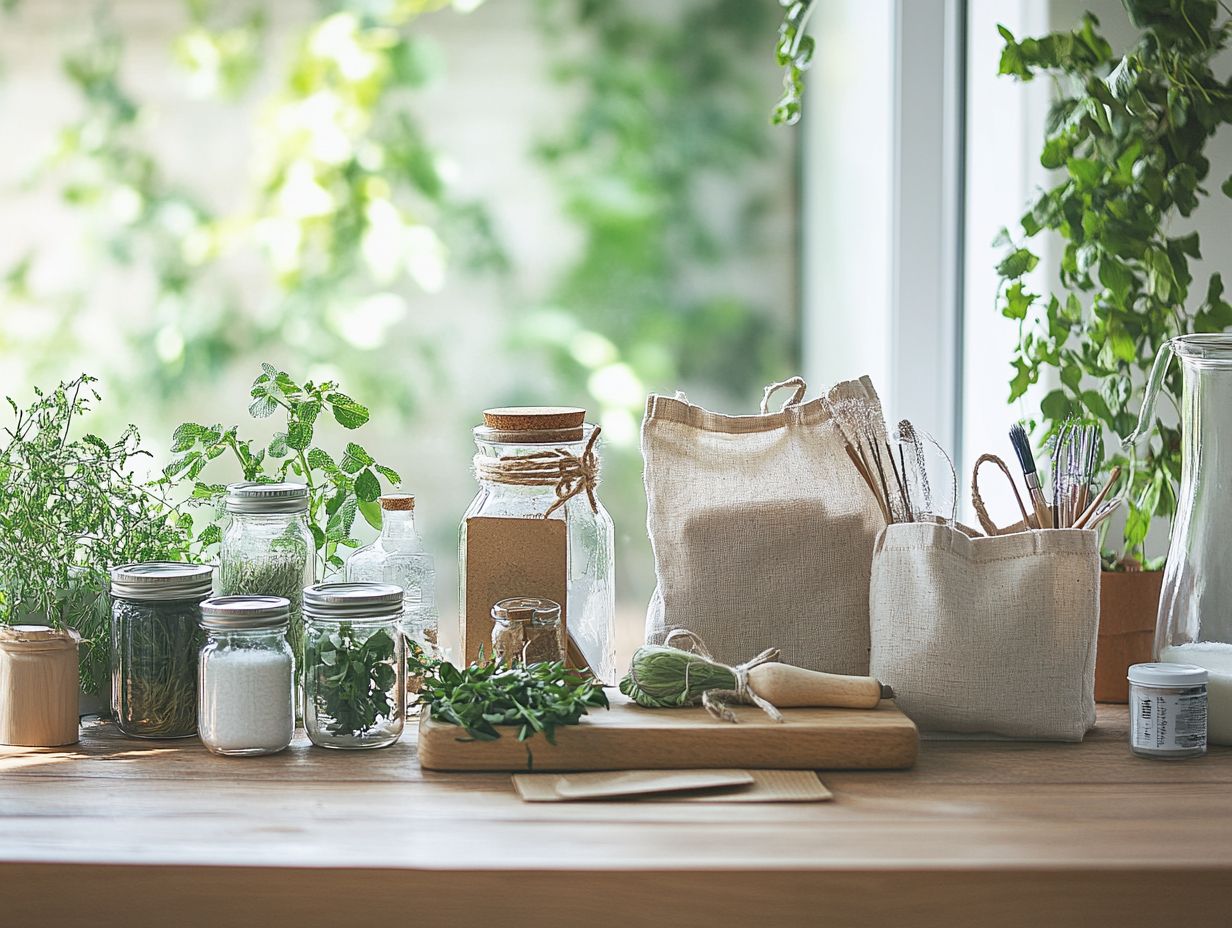  What are 10 essential DIY items for sustainable living? 