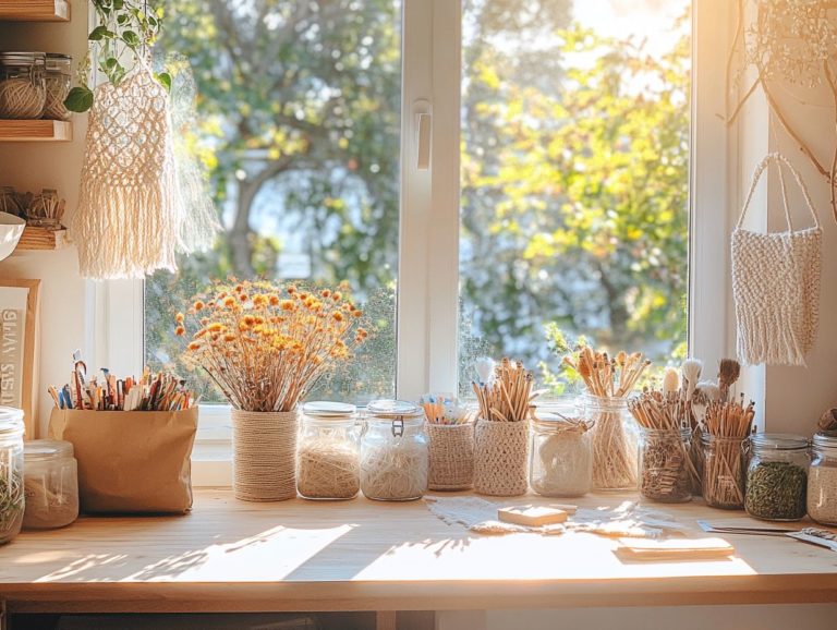 5 Eco-Friendly DIY Crafts for Sustainable Living