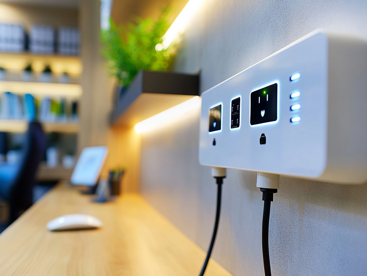 How do smart power strips help save energy, especially against vampire energy?