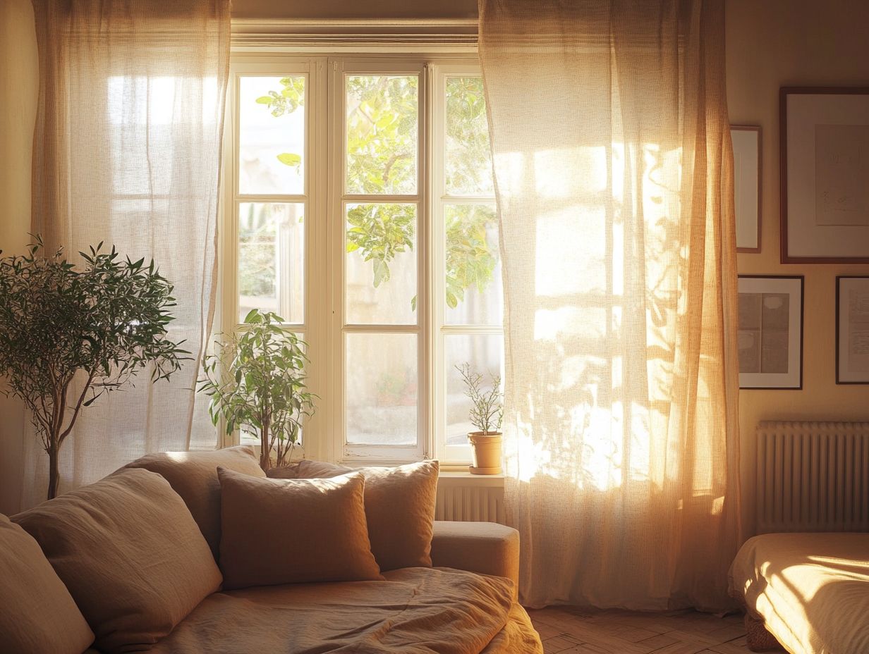 What are some examples of DIY energy-saving window treatments?