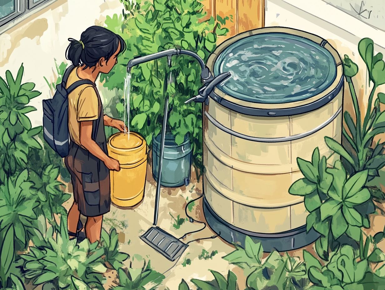 Explore the benefits of installing a DIY Rainwater Harvesting System!