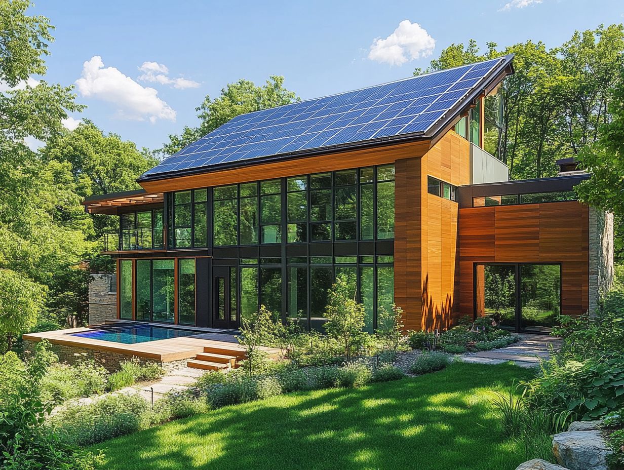 An image illustrating the benefits of energy-efficient smart home design