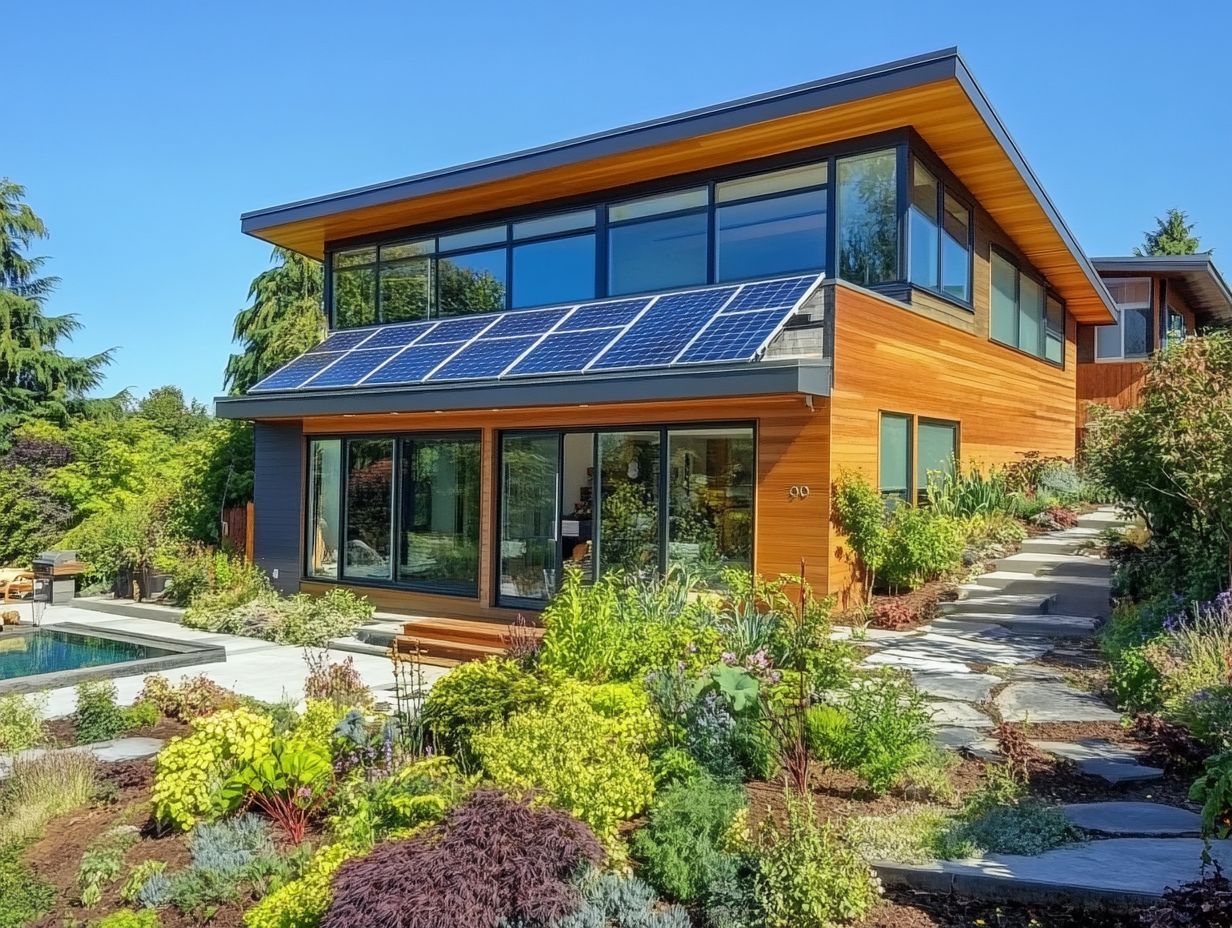 Image illustrating frequently asked questions about energy-efficient smart home design