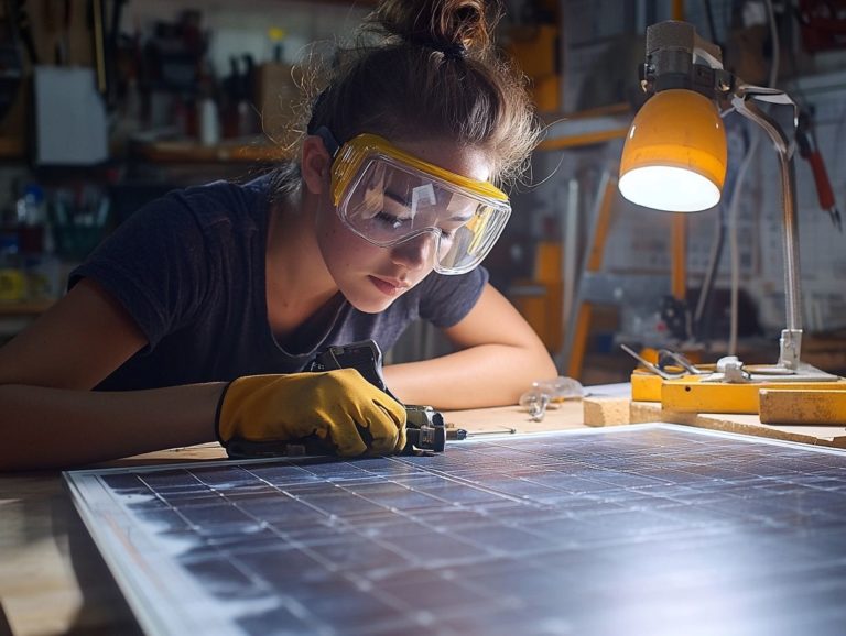 Guidelines for Building Your Own Solar Panel