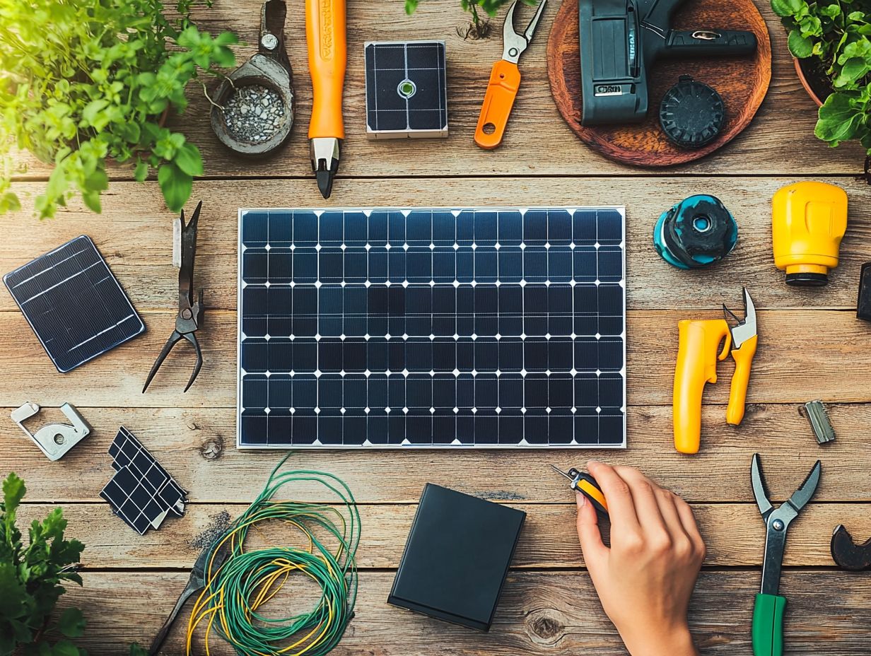 A visual guide to Frequently Asked Questions regarding solar-powered battery chargers