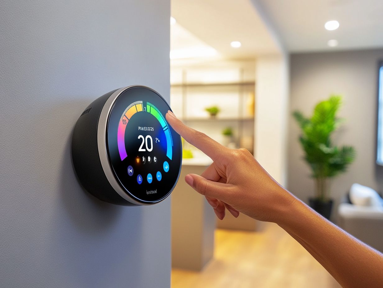 Image showing key takeaways for selecting a smart thermostat