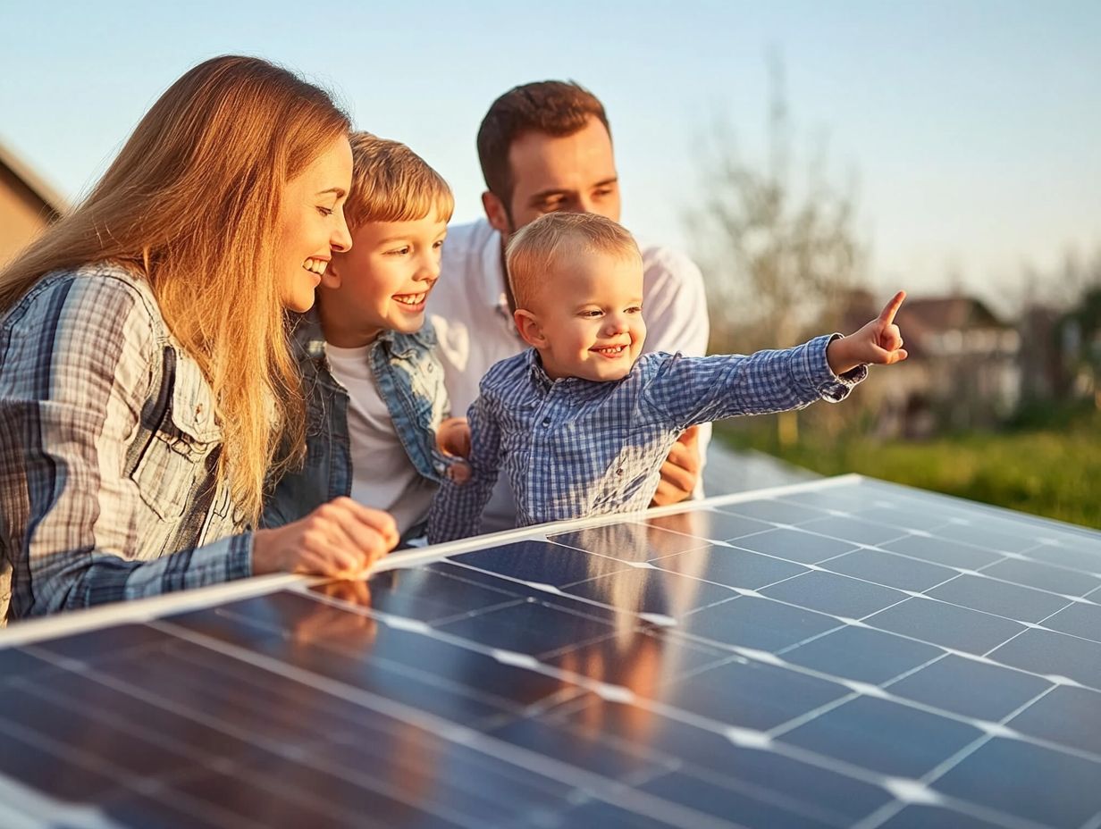 A technician installing solar panels on a rooftop, showcasing solar system maintenance.