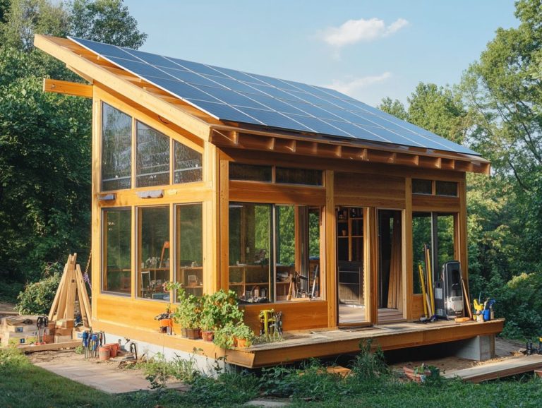 How to Construct an Energy-Efficient Shed