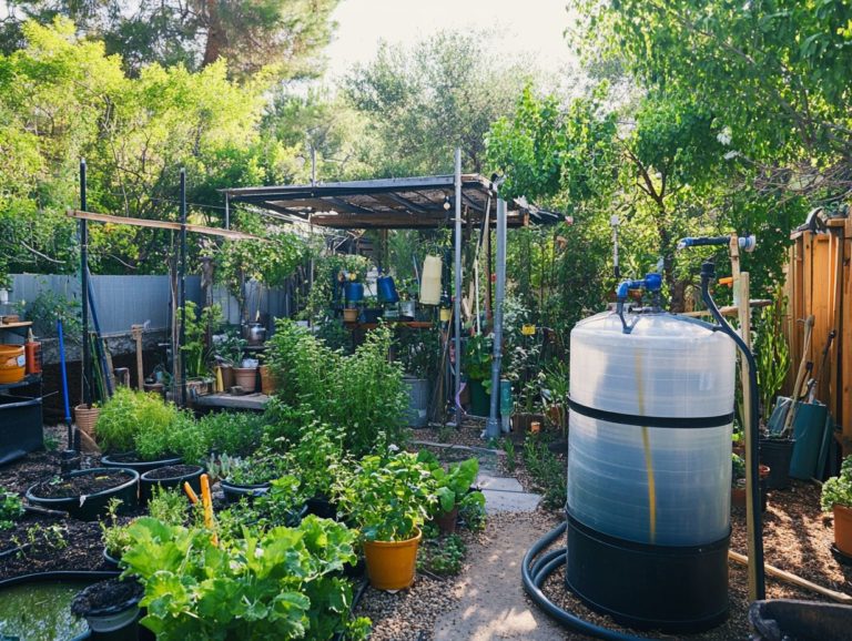 How to Create a Simple Greywater Recycling System