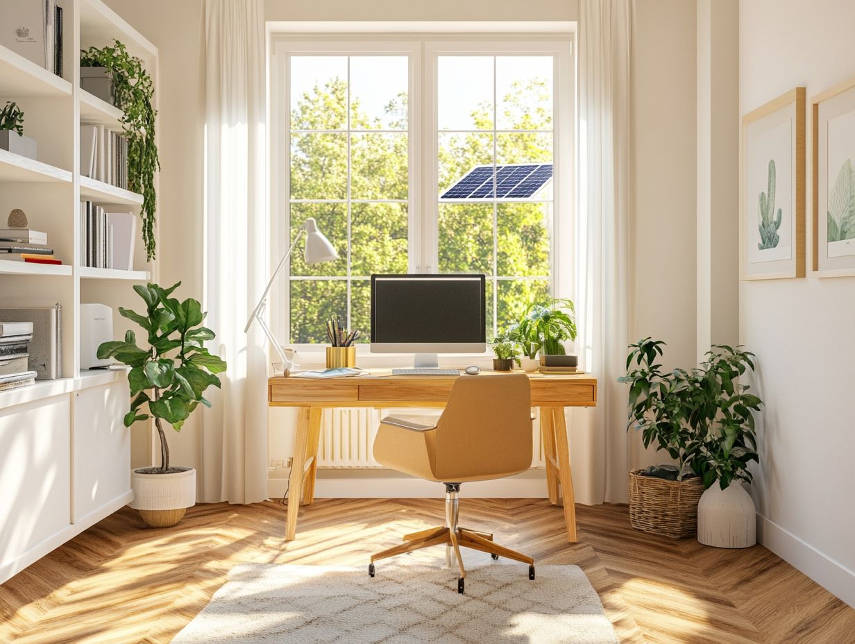 Tips for reducing energy consumption while working from home