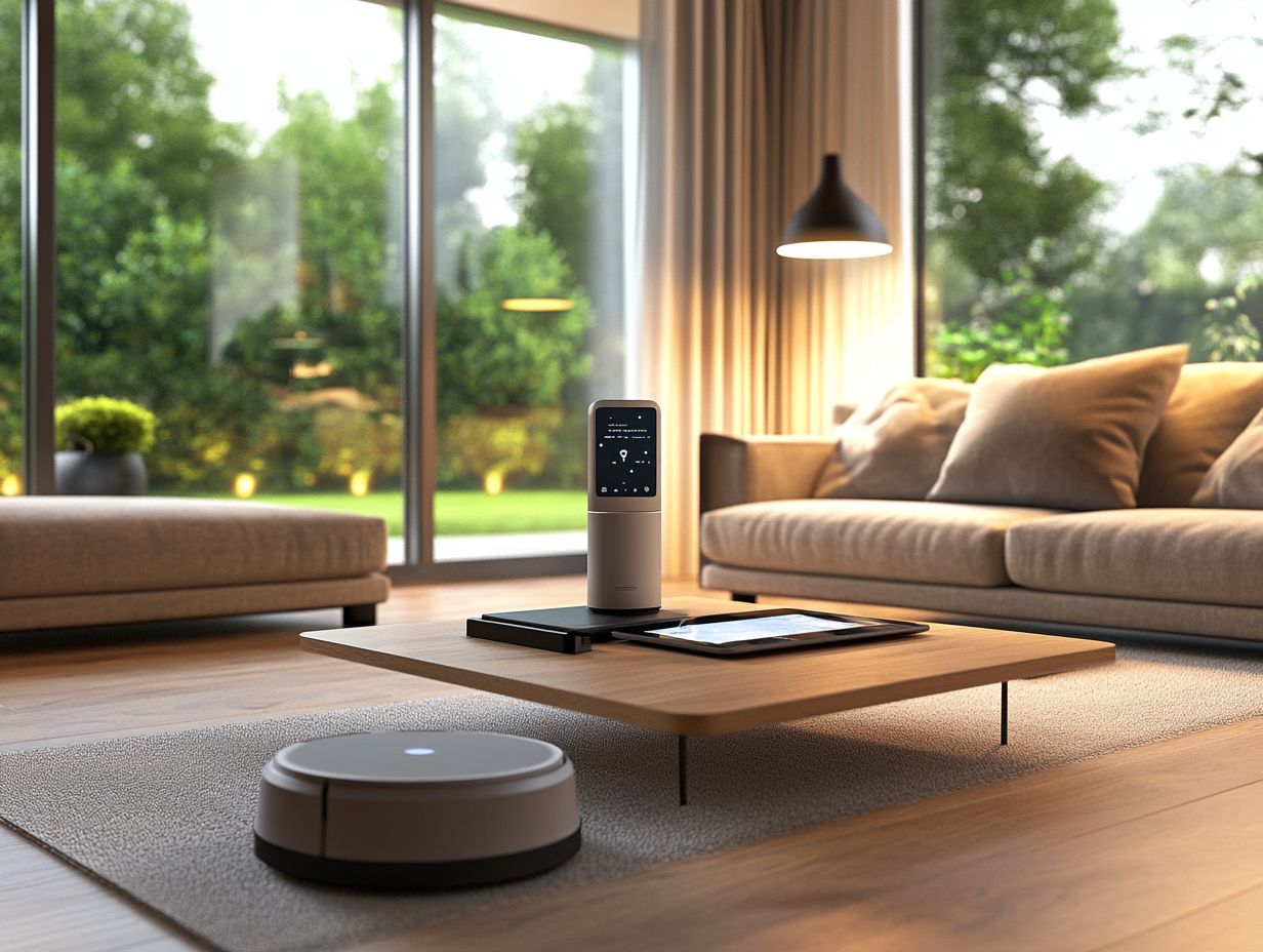 Smart home devices integrated within the Internet of Things ecosystem