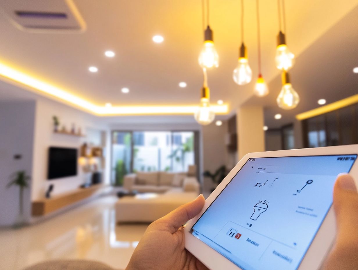 How does AI contribute to energy savings in smart homes?