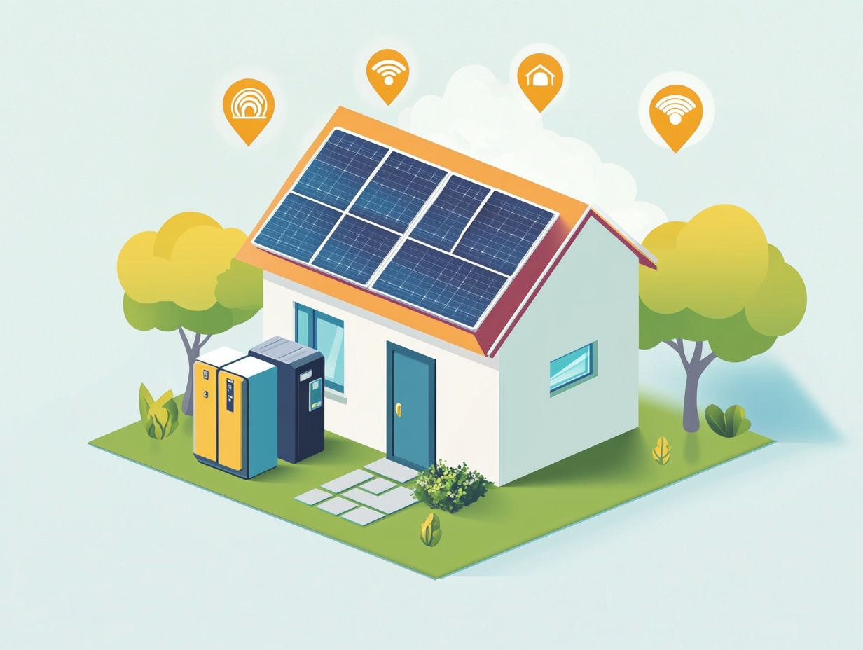 An infographic showing the top 5 benefits of energy storage for homeowners