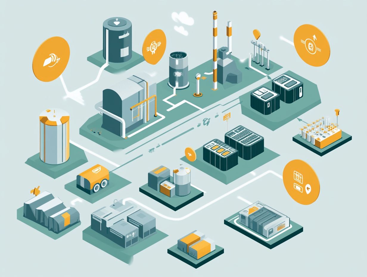 A visual summary of key takeaways on energy storage batteries.