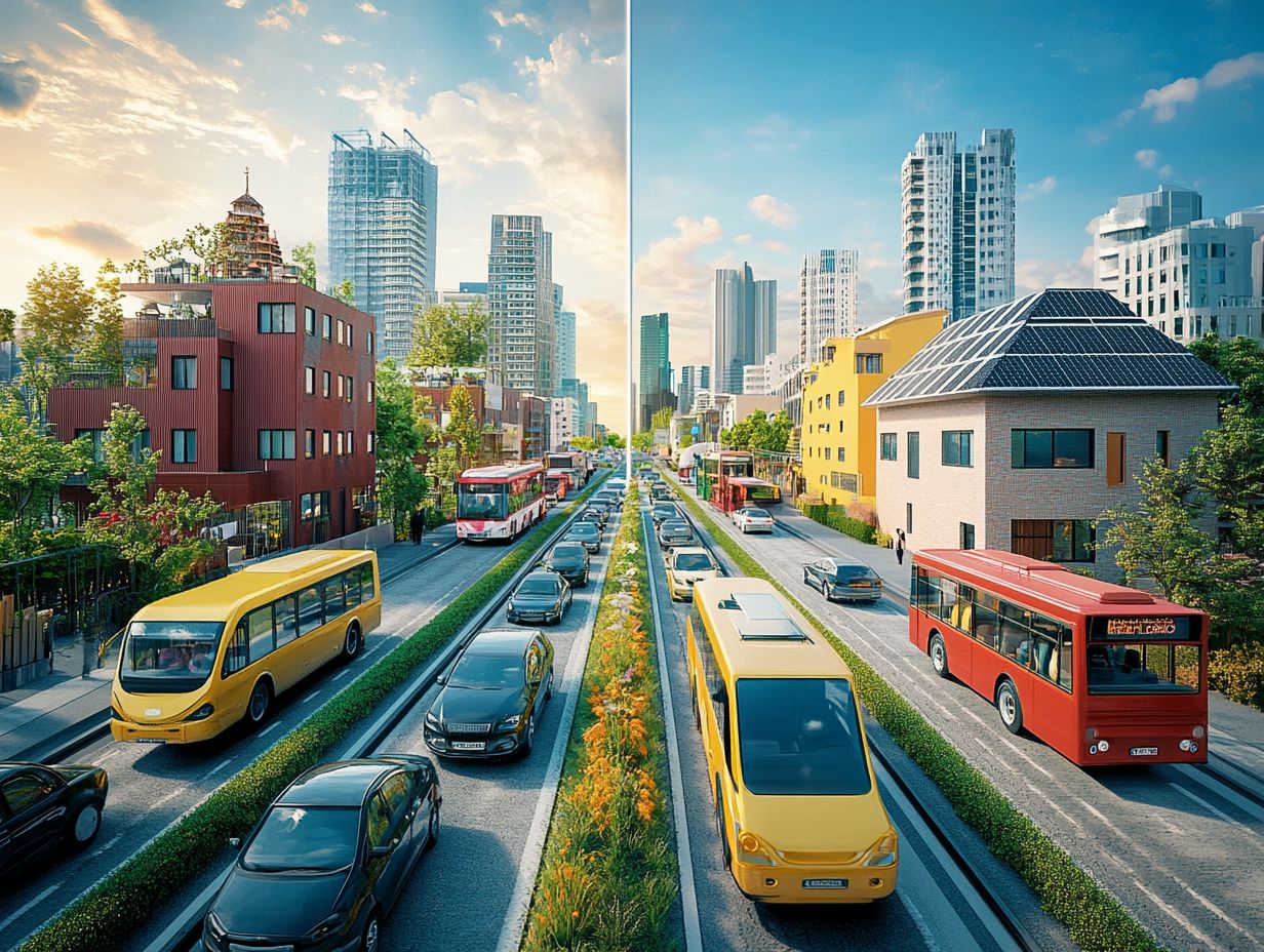 Explore how transportation affects our carbon footprint during climate change